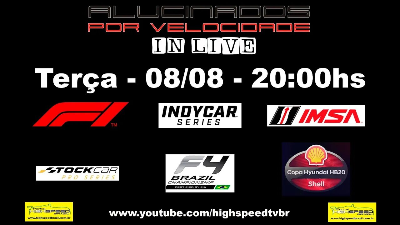 🏎️ ALUCINADOS POR VELOCIDADE IN LIVE