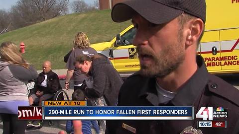 Officer's journey across MO is nearly complete