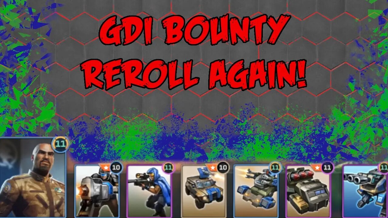 C&C Rivals: Bounty Reroll Again!