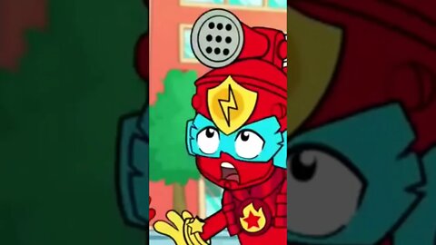 SUPERTHINGS EPISODE ⚡ The SuperThings RESCUE TRUCK and the great chase ⚡ | Cartoons for Kids#shorts