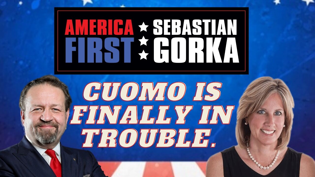 Cuomo's finally in trouble. Rep. Claudia Tenney with Sebastian Gorka on AMERICA First