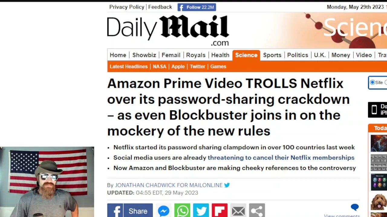 Blockbuster and Amazon Prime Troll Netflix For Being Greedy