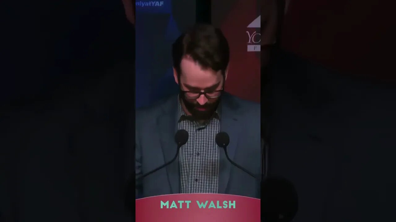 Matt Walsh, Responds To Being Demonetized On YouTube