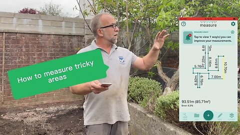 measuring gardens easy with Moasure