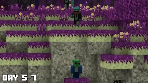 I $ Survived 100 Days as an ALIEN in Minecraft