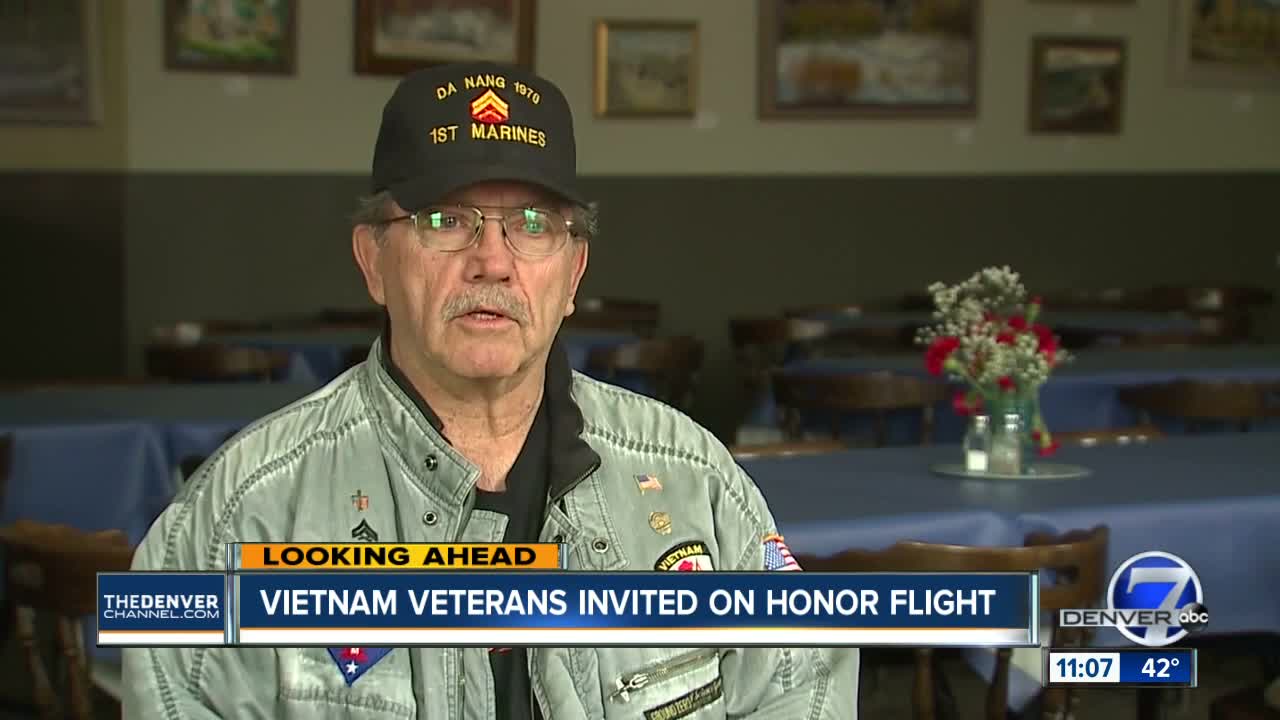 Denver man one of first Vietnam veterans to take honor flight