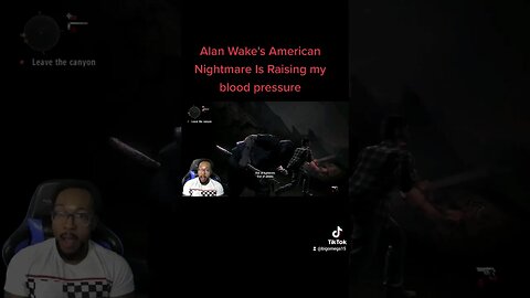 STRESSFUL *Volume Warning* #funny #funnymoments #gamer #alanwake #horrorgaming #gamingshorts