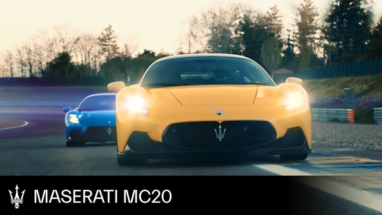 Maserati MC20. Fast, fearless, the First of its Kind.