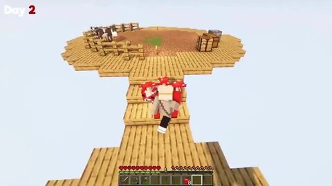 I Survived 100 Days on ONE BLOCK in Hardcore Minecraft && 7