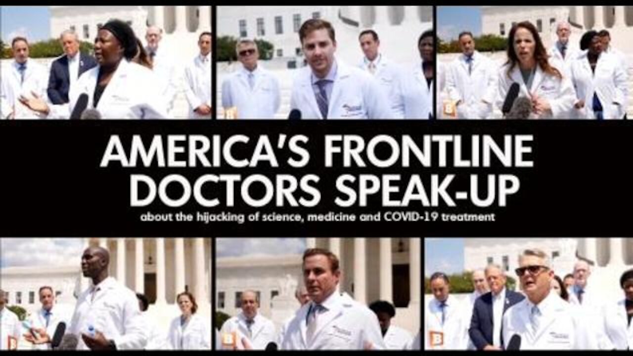 🛑IMPORTANT🛑 America’s Frontline Doctors talk to America!