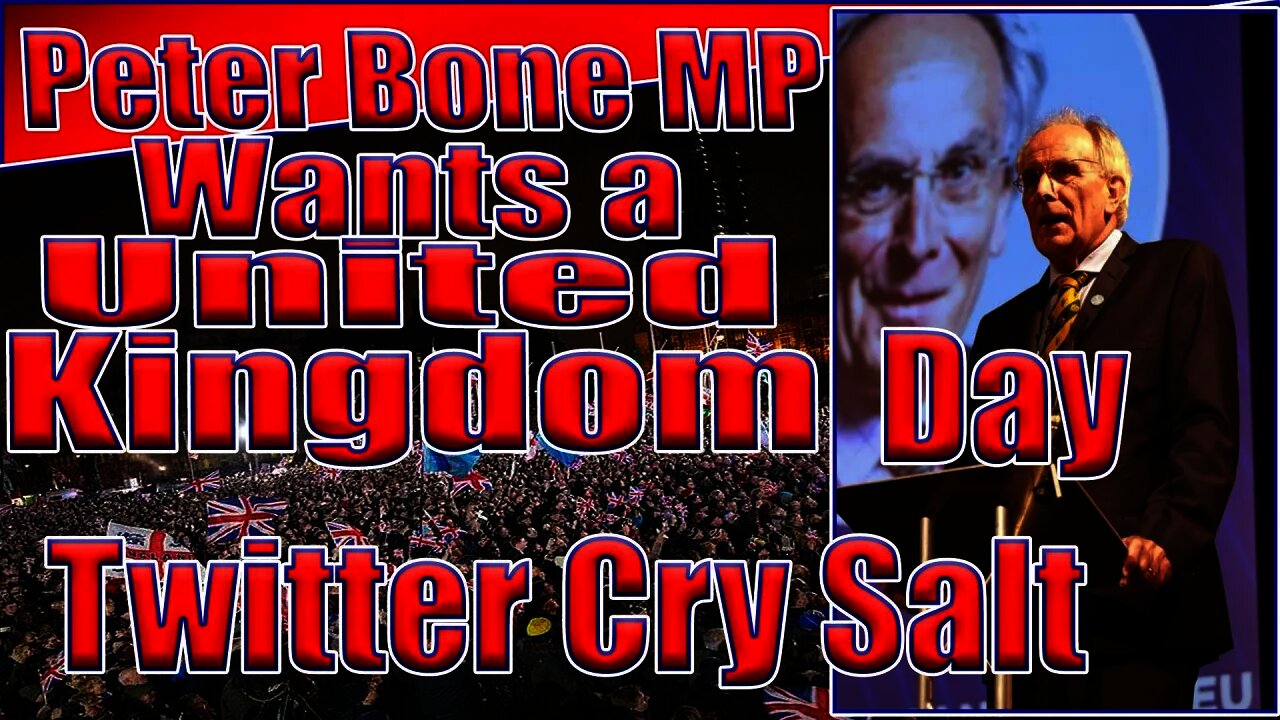 Peter Bone MP wants to have a national day for the UK