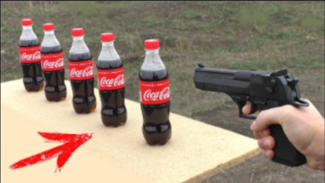 EXPERIMENT GUN vs Coca Cola