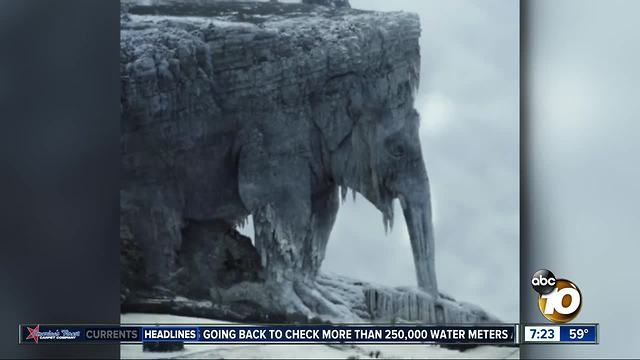 Picture shows "Elephant Mountain?"