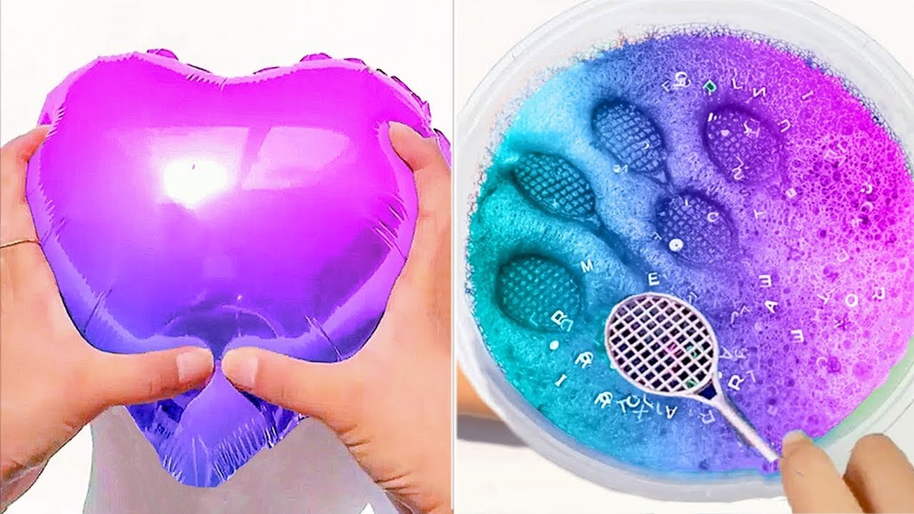 Satisfying Slime ASMR | Relaxing Slime Videos # 1 - MrRelaxingTV