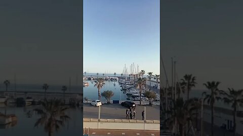 #portsitges #sitges Blick vom Balkon #shorts