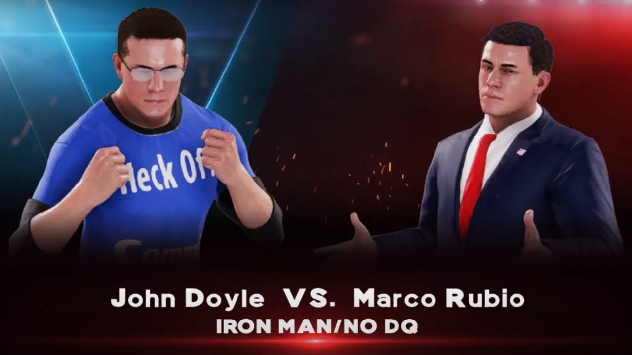 WWE 2k20 John Doyle vs Marco Rubio Dream Match