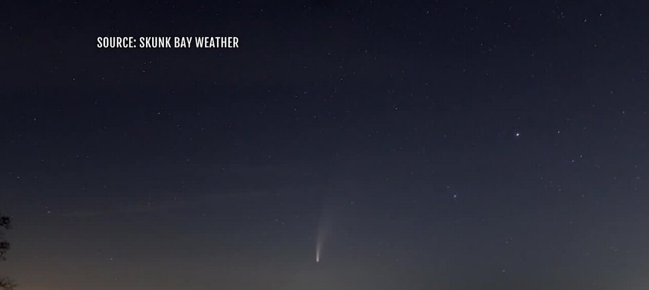 Comet Neo-Wise spotted by NASA satellite