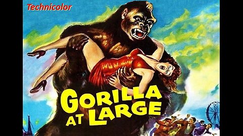 GORILLA AT LARGE 1954 in COLOR Carnival Killer uses Circus Gorilla to Commit Murder FULL MOVIE