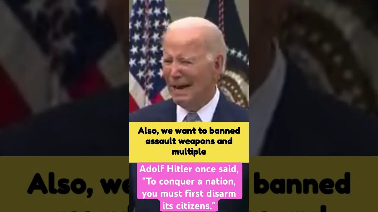 Disarm the citizens