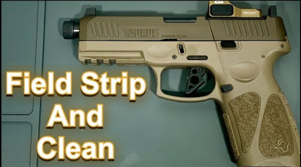 How to Field Strip and Clean You Taurus G3 Tactical