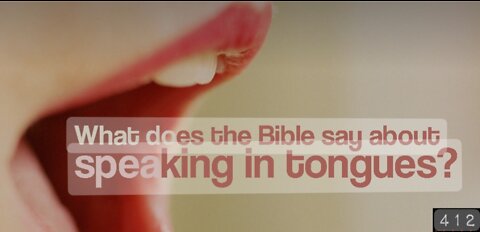Speaking in Tongues