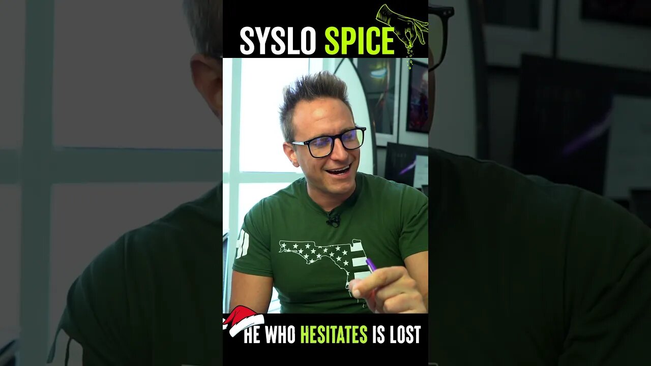 He Who Hesitates is Lost - Robert Syslo Jr