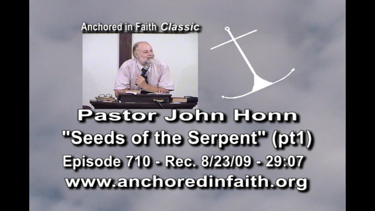 #710 AIFGC – John Honn – “Seeds of the Serpent” (pt1)