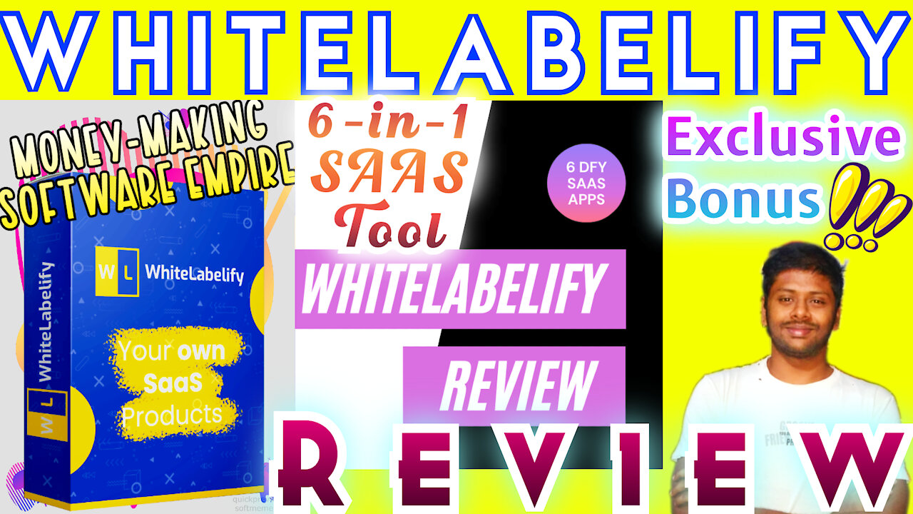 Whitelabelify Review & DEMO 🔴 6 Money-Making SAAS Product 🧲 Whitelabelify Software with 8 Bonuses 🔥