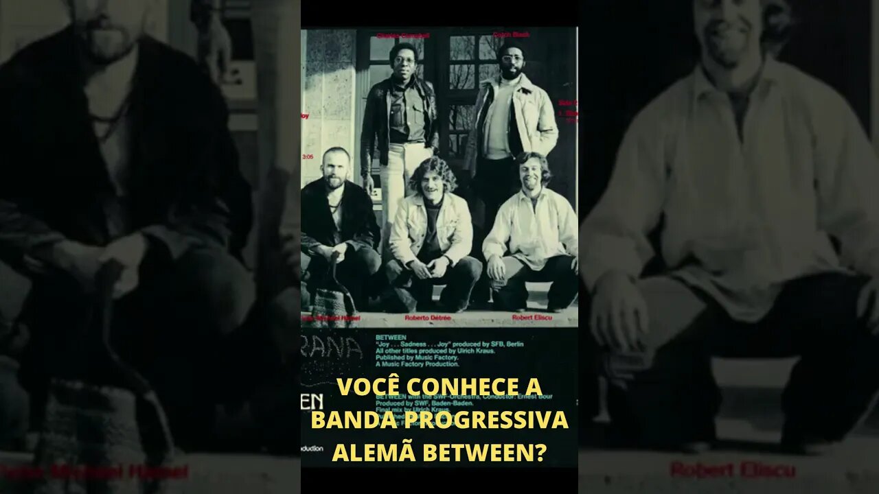 BETWEEN: UMA BANDA PROGRESSIVA ALEMÃ | ROCK PROGRESSIVO E EXPERIÊNCIA ESTÉTICA #shorts