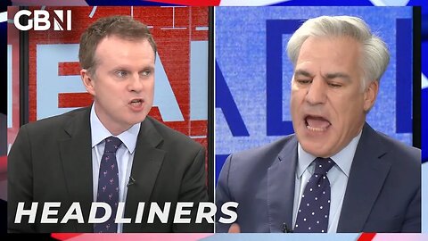 Andrew Doyle LOSES CONTROL of panel as they debate UK heatwave - 'SHUT UP!' | Headliners