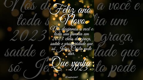 Feliz 2023. #paz #oraçãododia #orepelobrasil #compartilhe #viralshorts #ouçaagora #ouçaabíblia