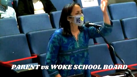 Woke School Board Angrily Triggered by Parent Speaking Truth to Power