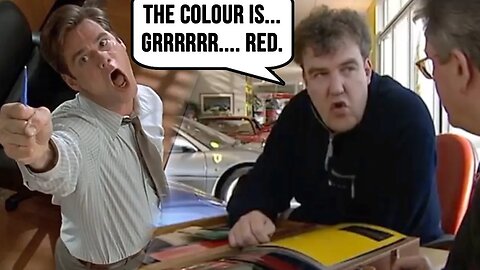 Jeremy Clarkson tries to buy a Green Ferrari 355