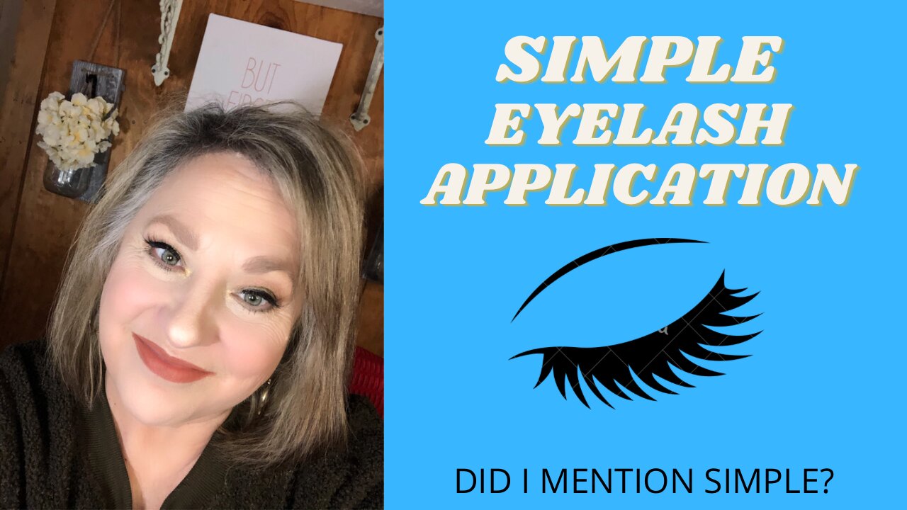 FALSE EYELASHES MADE SIMPLE...YES SIMPLE!