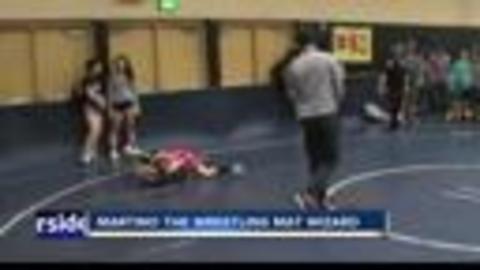 Martino is a wrestling mat wizard