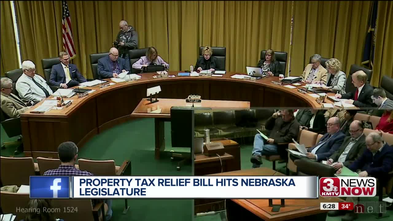 Property tax relief bill hits Nebraska legislature