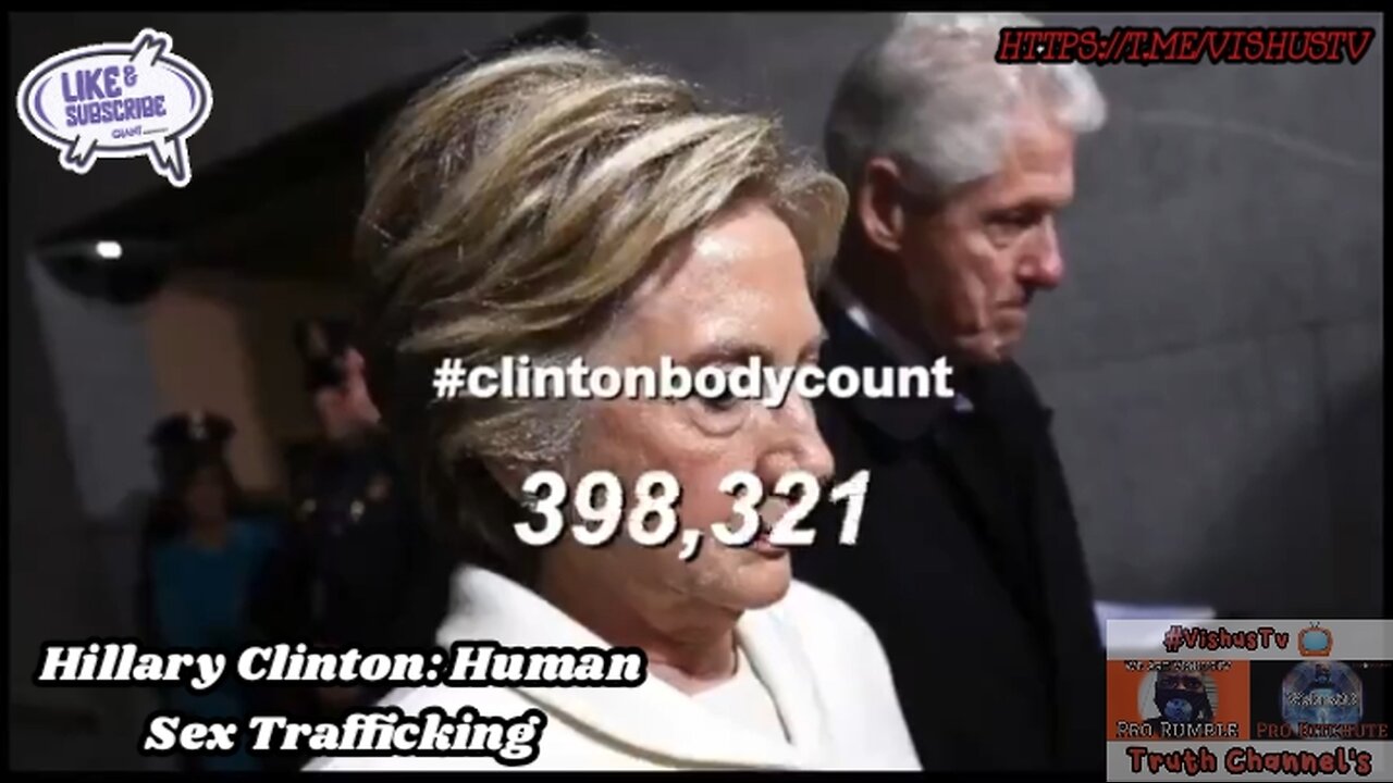 Hillary Clinton: Human Child Sex Trafficking... #VishusTv 📺