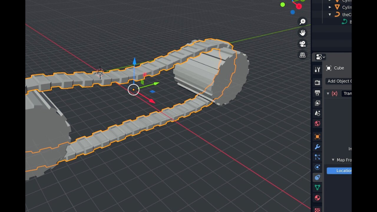 E.2 Animating Tank Wheels - Blender Beginners