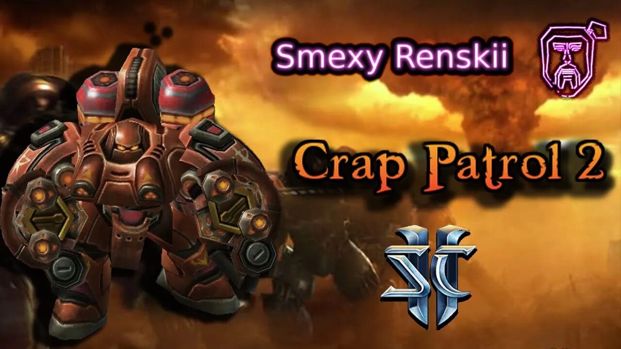 Starcraft 2 Custom Map - Crap Patrol 2 - Firebats and Nukes! - Smexy Renskii Gameplay