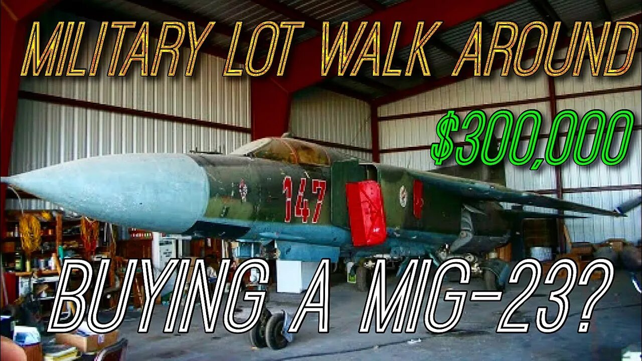 Military Lot Walk Around, Tanks! Jets! What?!