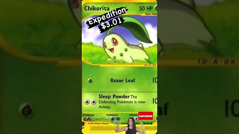 MasterBruno Pokemon Investing Top 3 Chikorita Cards