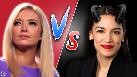 KAYLEIGH MCENANY vs AOC