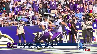 Lamar Jackson helps Ravens run over Cardinals 23-17