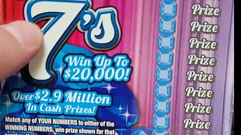 Winning Scratch Off Ticket $30 Lottery from Kentucky!