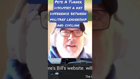 Pete A Turner discusses a key difference between military leadership and civilian Break It Down Show