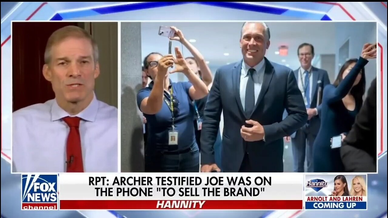 Rep Jim Jordan: The Biden Brand Is Joe!