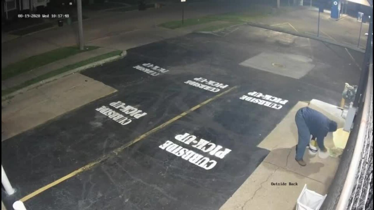 Surveillance of Allen Park vandalism
