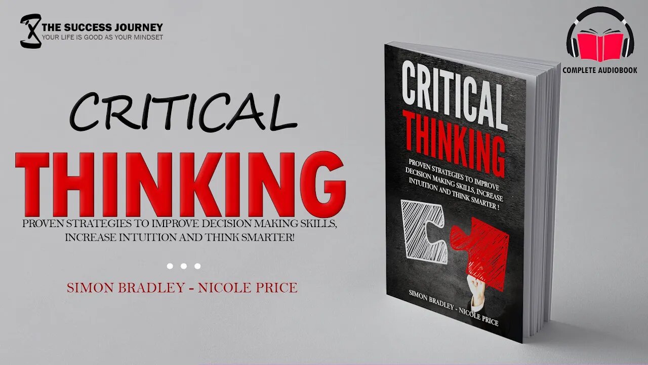 Critical Thinking by Simon Bradley and Nicole Price #discipline #success #goal #money #finance