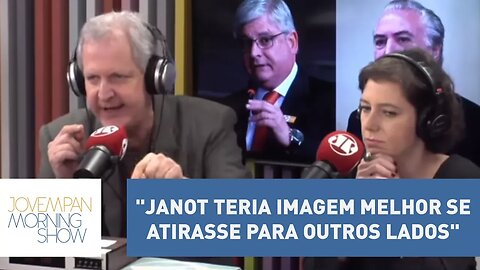 Augusto: "Janot teria imagem muito melhor se atirasse para outros lados também" | Morning Show