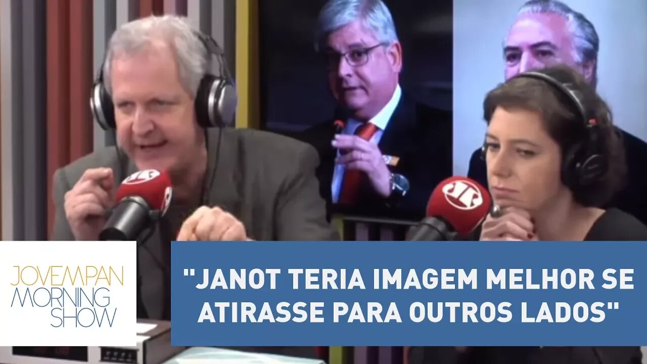 Augusto: "Janot teria imagem muito melhor se atirasse para outros lados também" | Morning Show